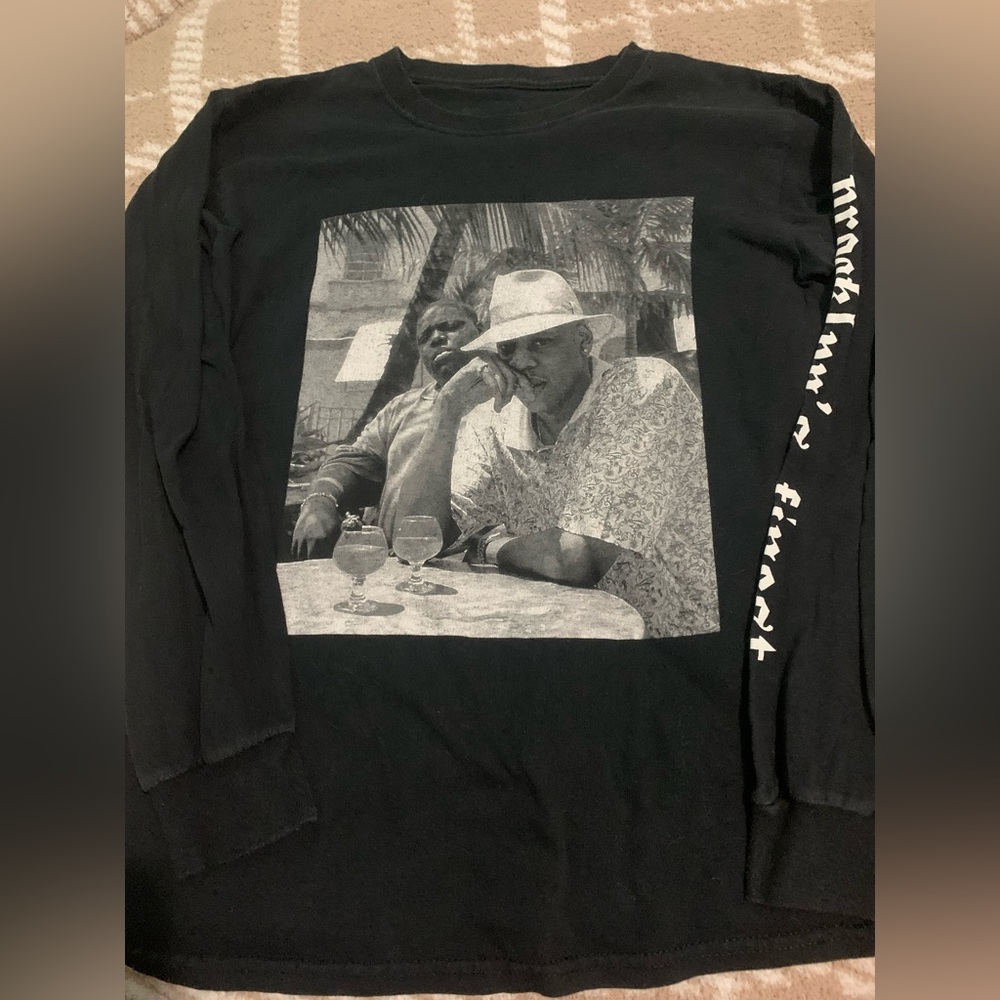Biggie & Jay Z graphic long sleeve